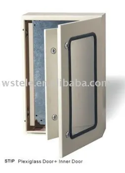 Plexiglass door and Inner door metal distribution box