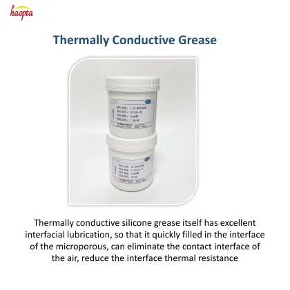 Thermal Conductive Grease Silicone Paste for Electronic Cooling