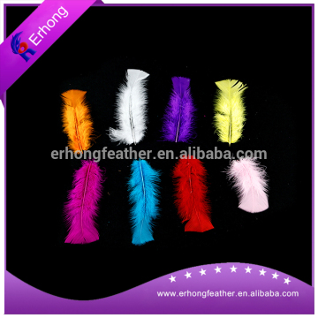 Hot-selling and fashion colorful Natural Ostrich Feathers for wedding party table Decorations