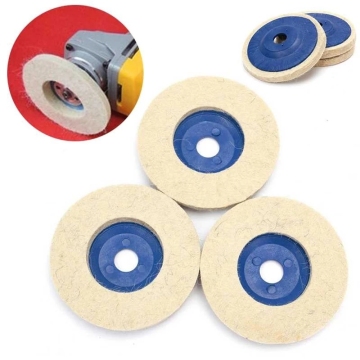 Bicycle Tail Light Polishing Wheel Burning Pads Angle Grinder Wheel Felt Polishing Disc for Metal Marble Glass Ceramics ODM OEM