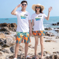 Fesyen Pantai Bercetak Lelaki Bernafas Cepat Kering Logo Pantai Pantai Wanita