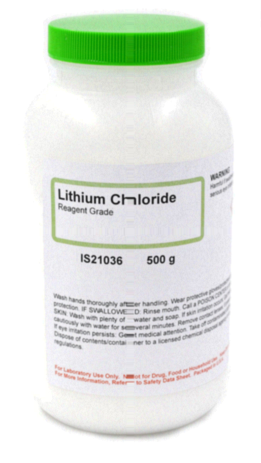 Lithiumchlorid h en p zinnen