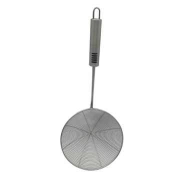 Stainless Steel Skimmer Strainer with Long handle