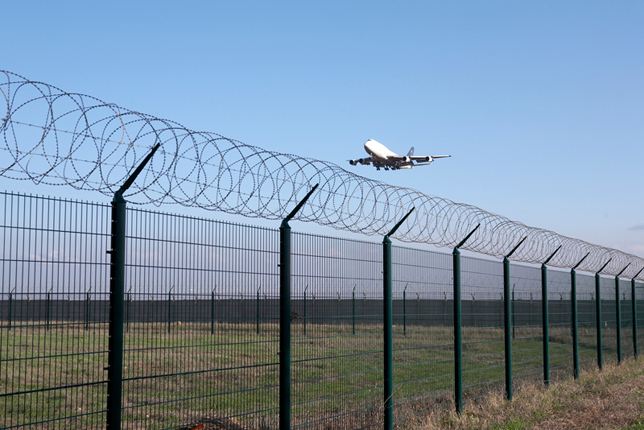 airport fence