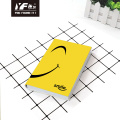 Smile Smile Face Style PU Cuero Notebook Portable Diario