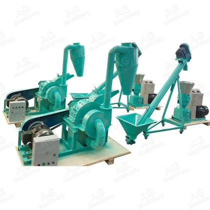 Compact Biomass Pelletizer Machine - Professional Wood Pellets Machinery Line