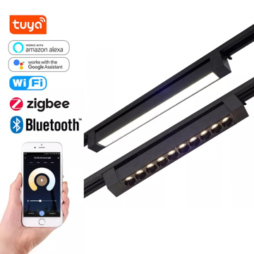 ERDU Wholesale Dimmable LED Track Lights - Black White 7w 12w 20w 30w 40w Cob Spot Rail Light