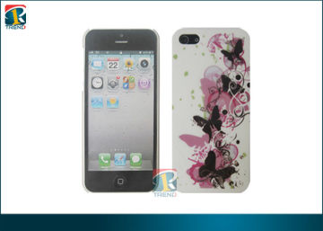 Durable Pc Anti - Scratch Imd Flower Printing Hard Shell For Iphone 5 Protective Cases