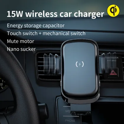 Qi wireless charger for car