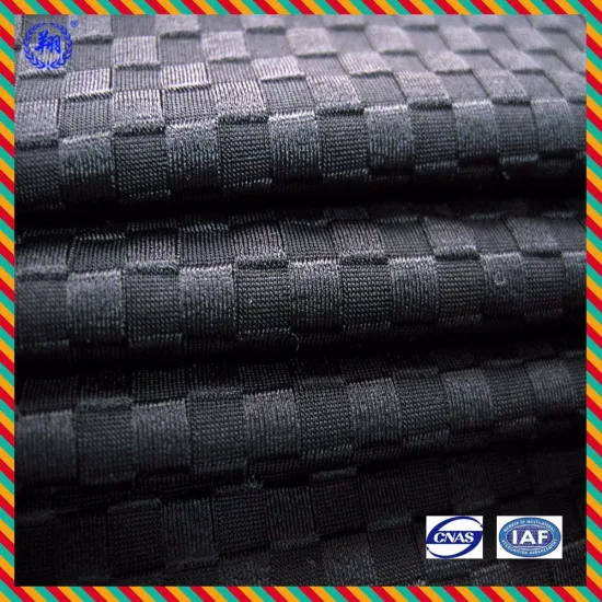 Custom 80 Nylon 20 Spandex Jacquard Fabric