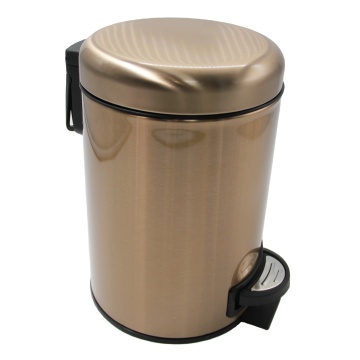 Stainless Steel Bathroom Wastebin