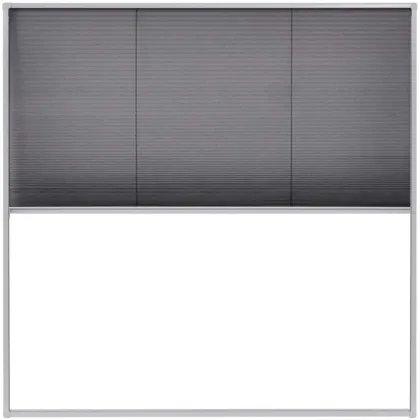 Fiberglass folding door window screen
