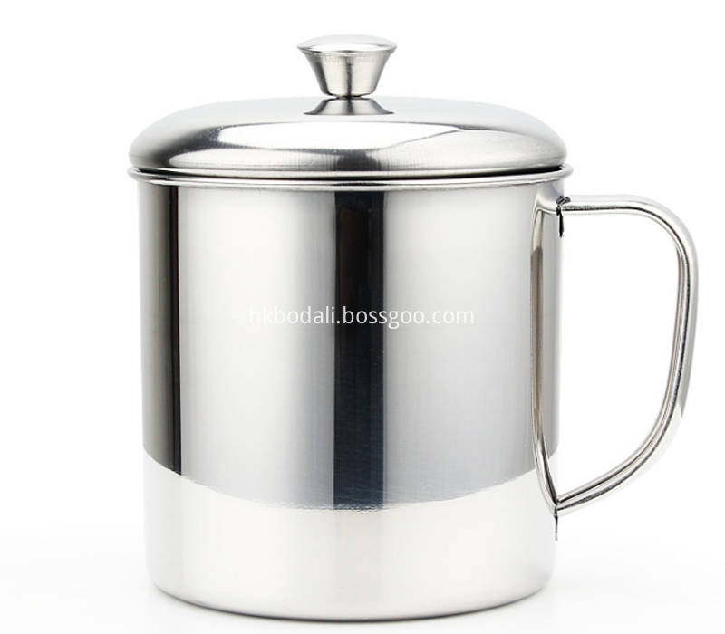 304 food grade stainless steel one-piece cup