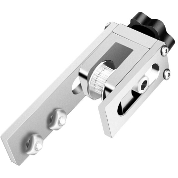 Upgraded X-Axis Belt Tensioner for 3D Printers: Ender 3, Ender 3 Pro, CR10, CR10S, and X3 - Silvery Finish