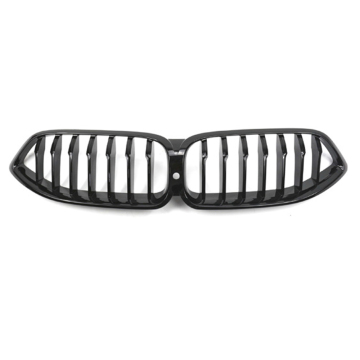 Mat Black Single Line Nier Front Grille voor BMW 7 -serie G15