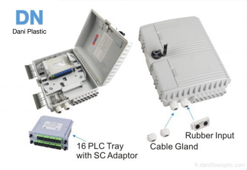 Splitter de fibre optique de PLC