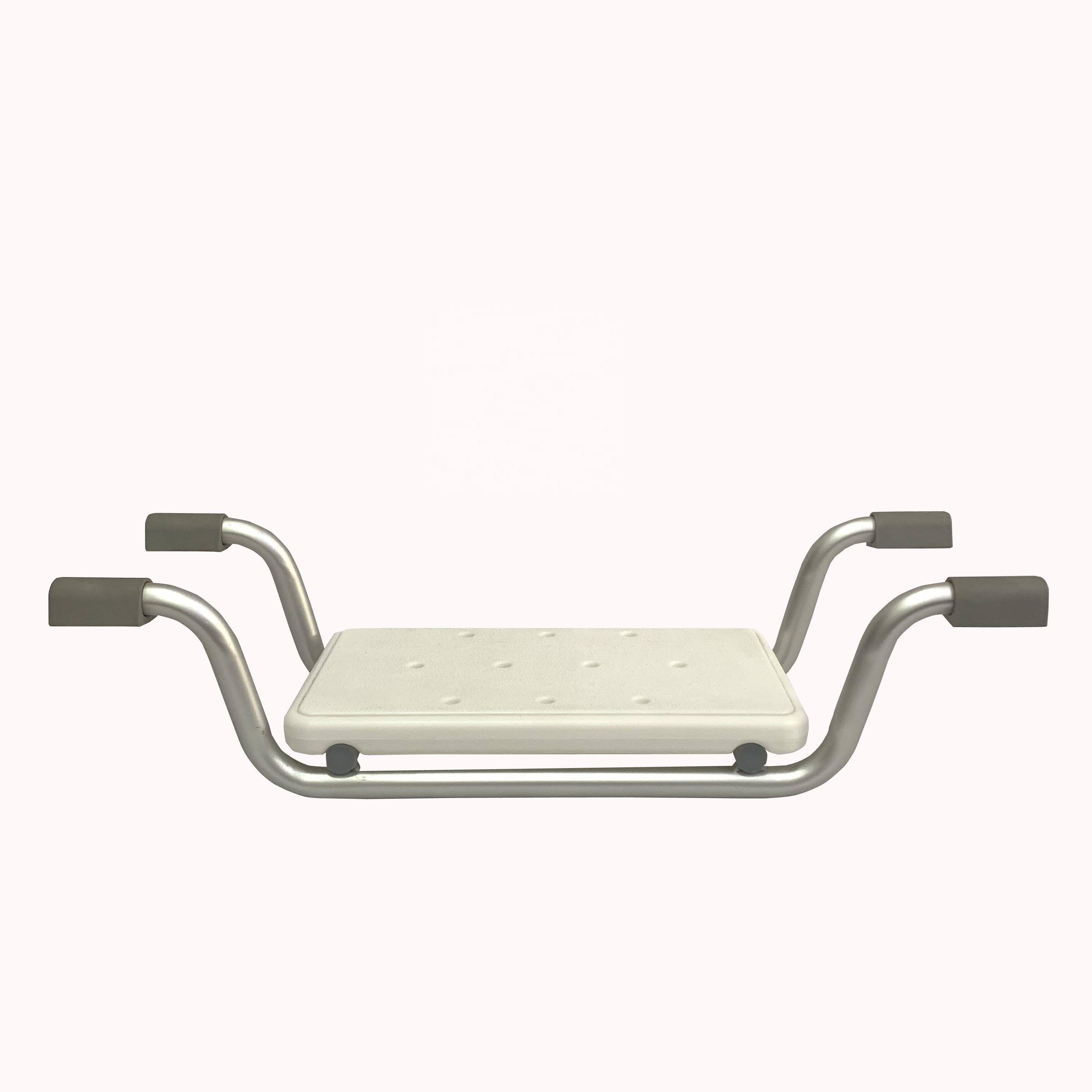 Silla de ducha portátil liviana con brazos de aluminio duraderos