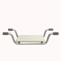 Chaise de douche portable légère avec bras en aluminium durable