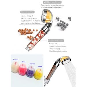 비타민 C 여과기 샤워 꼭지는 AMAZON에 아로마 테라피 spay 뜨거운 판매를위한 염소를 제거합니다