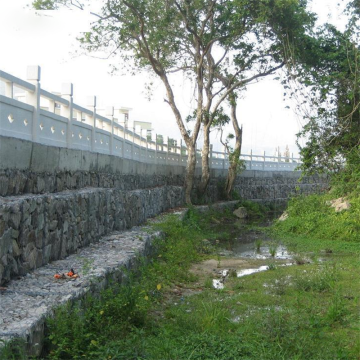 Rock Gabion Drahtgitter/ Bulgarien Gabionen Käfig