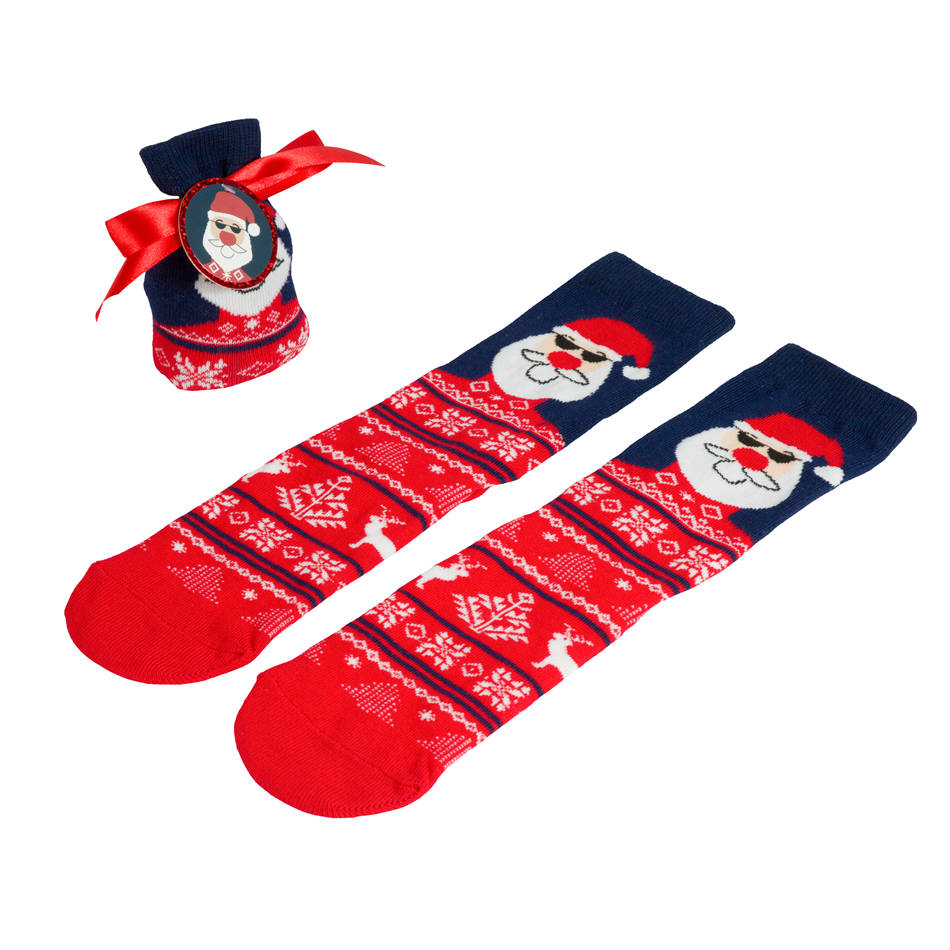 Custom Christmas cotton socks family socks