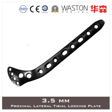 Titanium 3.5mm Proximal Lateral Tibial Loc Plate