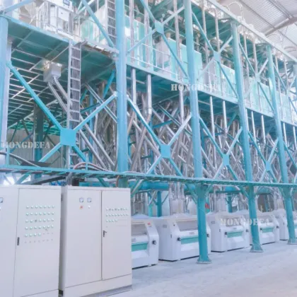 Fully Automatic Wheat Flour Milling Machine for Bread, Pasta, and Bakery