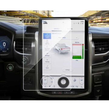 Tempered Glass Screen Protector for Ford F-150 Lightning Everest Ranger Wildtrak 9H Center Control Touchscreen Car Navigation