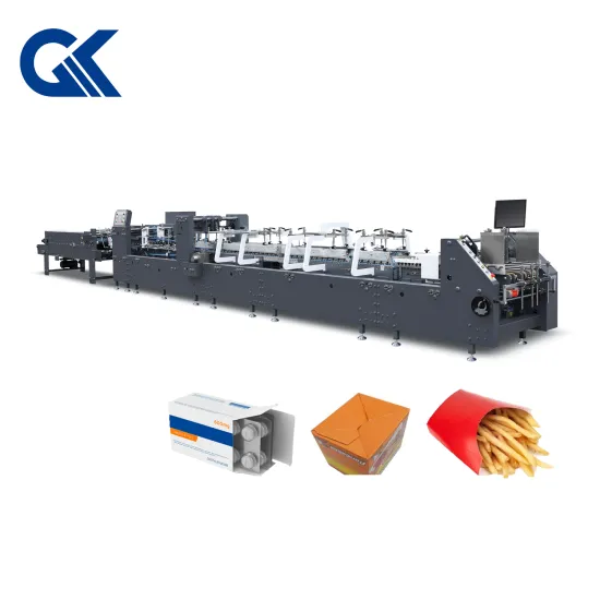 GK-AS Automatic Rolam Folder Gluer for Crash Lock Boxes