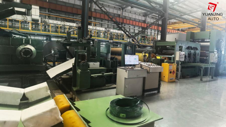 Efficient Tension Leveler Line for Steel Processing