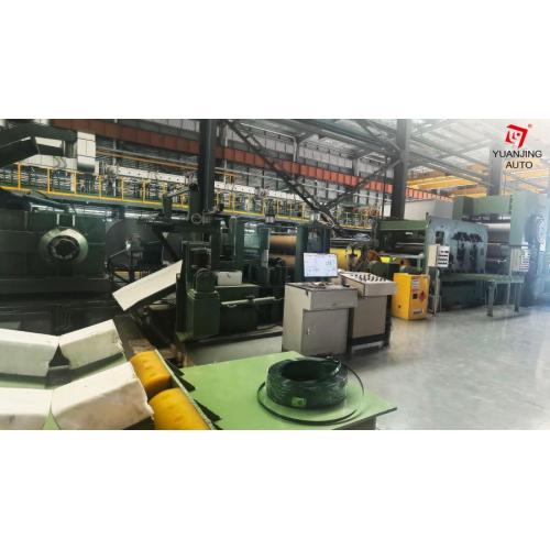 Efficient Tension Leveler Line for Steel Processing