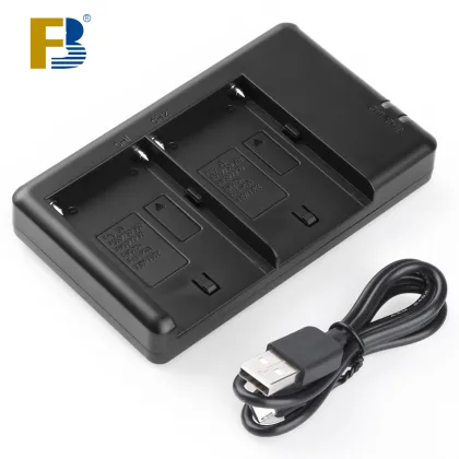 DBLL M+C LCD Dual USB Battery Charger Kit for Sony FW50