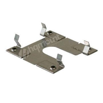 SUS304 Steel Solar Panel Electrical Grounding Washer Clip