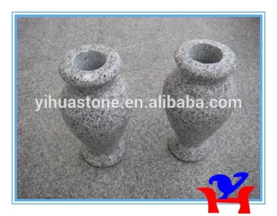 Grey Stone flower Vase