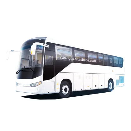 50-Seat All Weather Coach with Hydrogen Fuel Cell Technology: 450km Range Intercity Bus