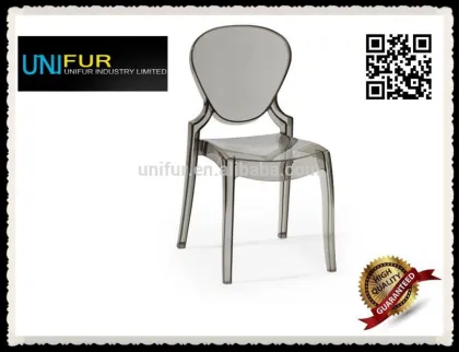 Plastic stackable Igloo dining chair