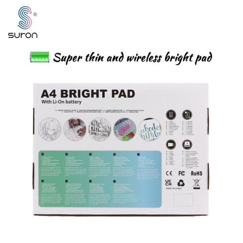 SURON A4 Wireless Battery Light Board