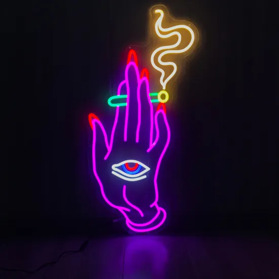 Custom Neon Signs: UV Printed LED Neon Light Up Sign Designs