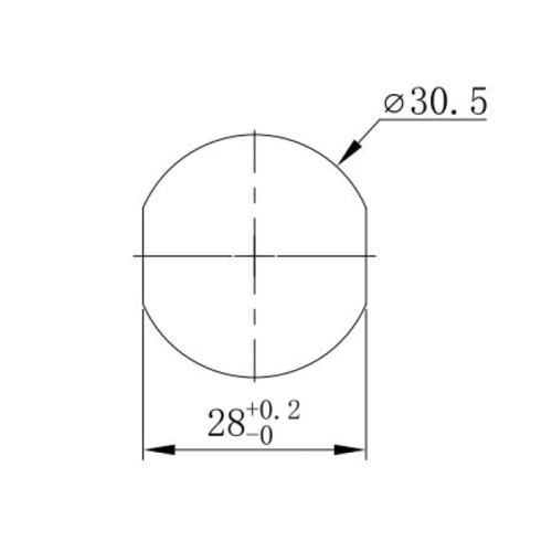 LW38D Flush‑mount Plate‑type Cam Switch