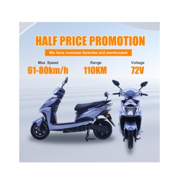 High Power Electric Moped: Cheap Long Range Electric Motorbike for Adults