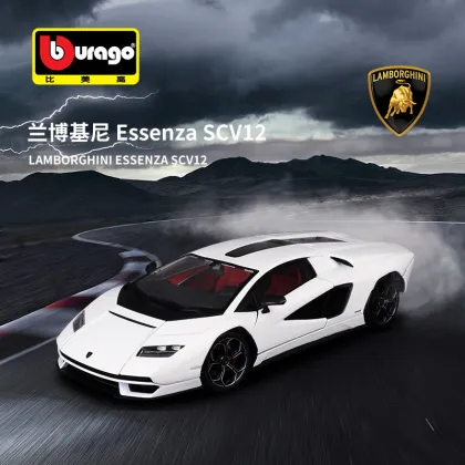 BBurago 1:24 Scale Lamborghini LPI 800-4 Racing Sports Car Die-Cast Model Toy