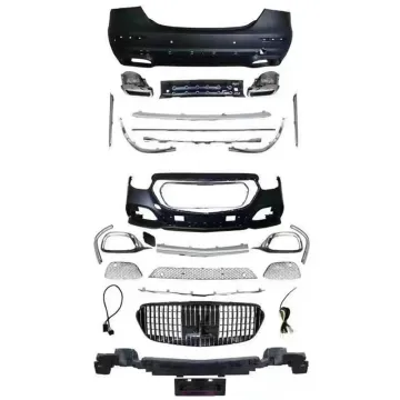 Front and Rear Bumper Assembly Kit for Mercedes-Benz E Class W213 2021-2022 Maybach Upgrade