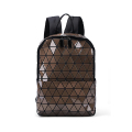 Beg ransel kisi geometrik terkini kisi -kisi yang tersuai untuk sekolah ransel geometri fesyen baru sekolah