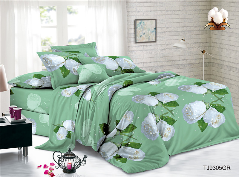 Textiles Polyester Cotton Bed Sheets