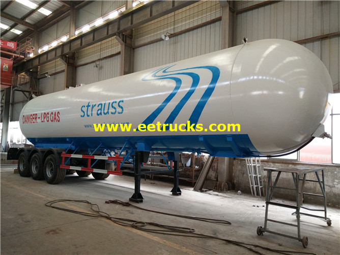 15000 Gallons LPG Delivery Tanker Trailers