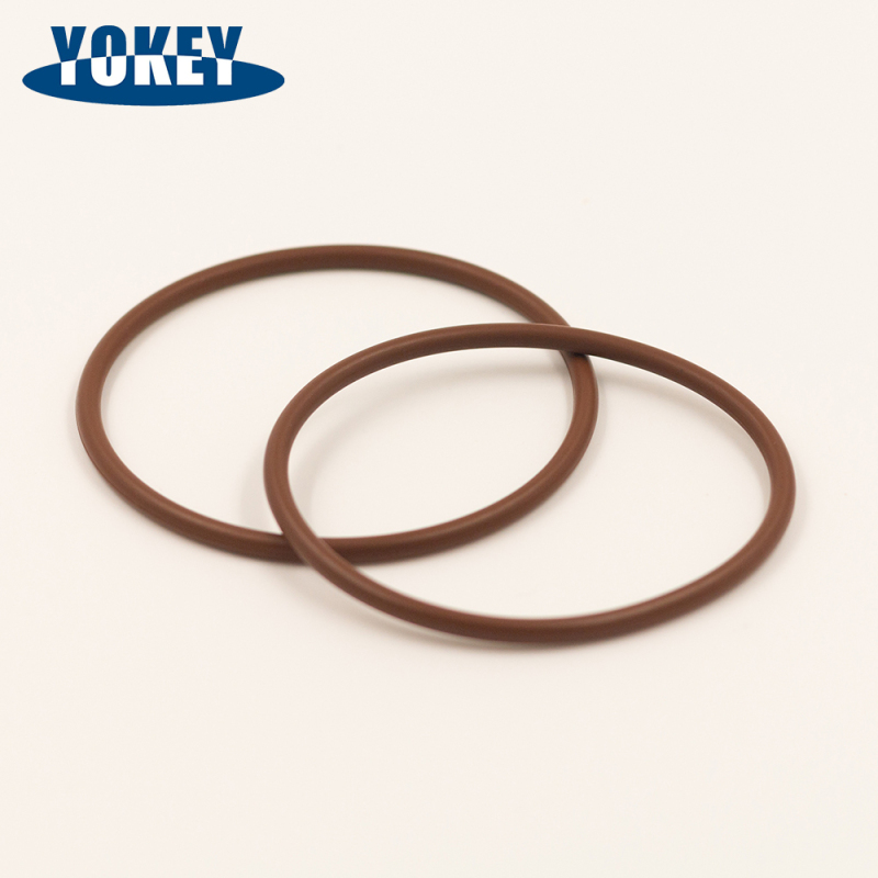 Industrial Machine Sealing Parts NBR EPDM FKM HNBR PTFE Rubber O Ring PTFE Coating O-Ring
