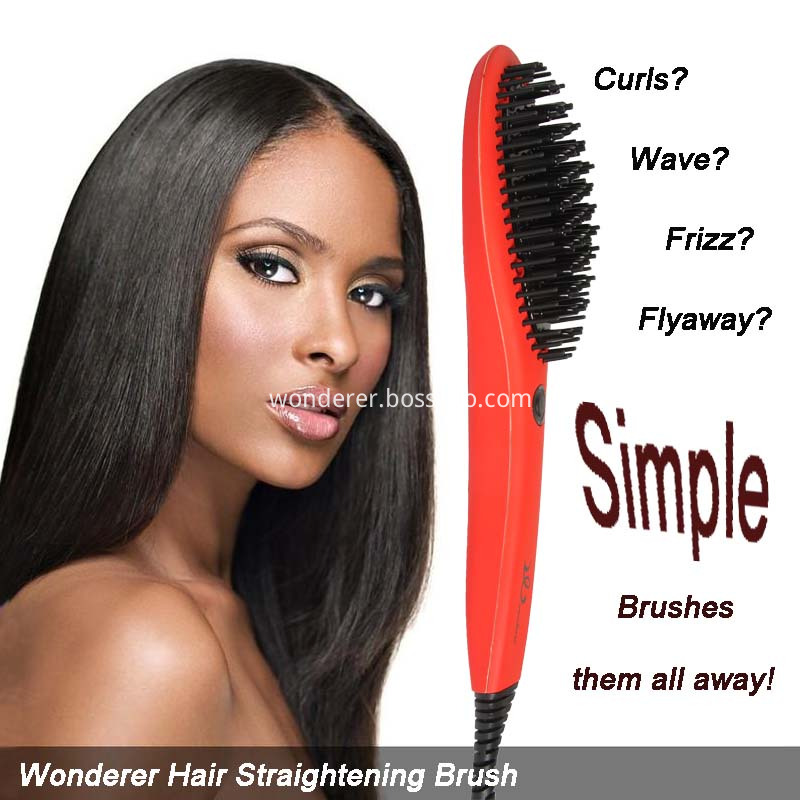 Hair Straightening Brush