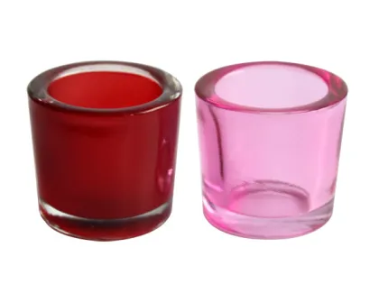 Glass Candle Holders