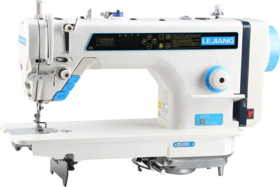 Computer single direct drive flat sewing machine