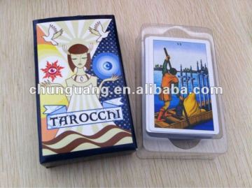 Promotional custom printed paper playing cards special custom packing